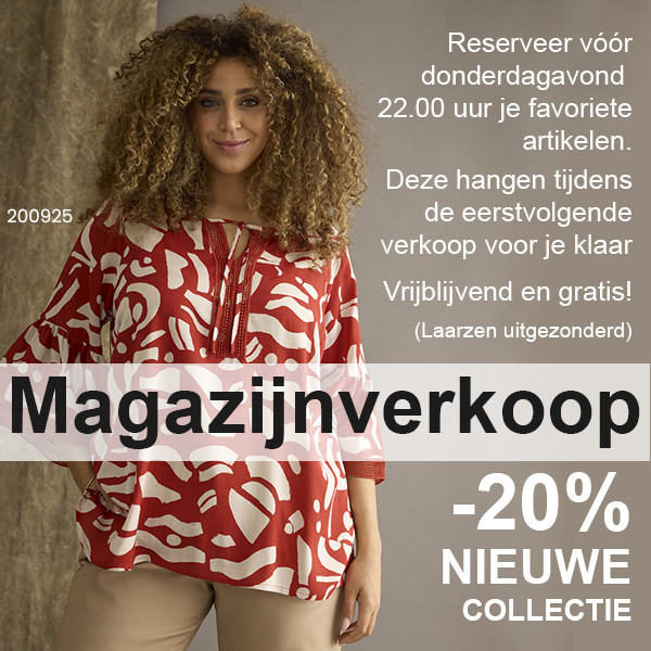 Reserveer je favorieten voor de magazijnverkoop